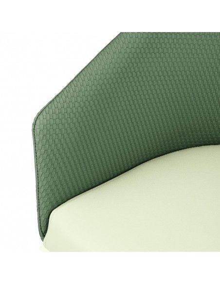 Fauteuils d'intérieur Bolero Meridian verts (lot de 2)