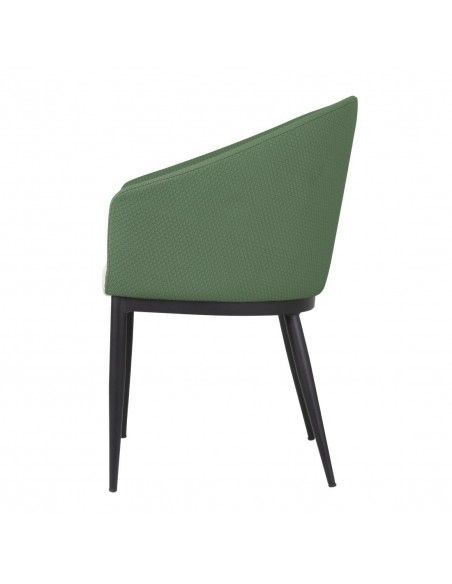 Fauteuils d'intérieur Bolero Meridian verts (lot de 2)