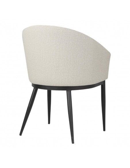 Fauteuils d'intérieur Bolero Meridian écrus (lot de 2)