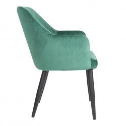 Chaises en velours Bolero Lia vertes (lot de 2) 2