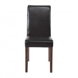 Chaises en simili cuir Bolero noires (Lot de 2) 2
