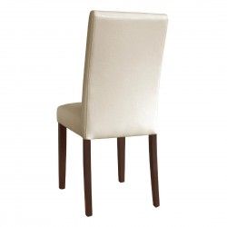 Chaises en simili cuir Bolero crème (Lot de 2) 2