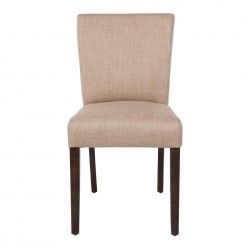 Chaise contemporaine Bolero en toile de jute écrue lot de 2 2