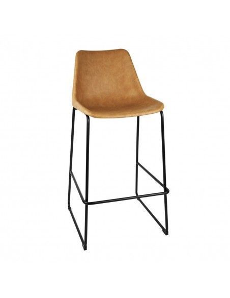 Tabouret haut Bolero Rodeo camel