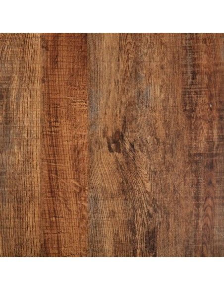 Plateau de table rond Bolero 60 cm effet bois vieilli