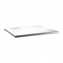 Plateau de table rectangulaire Topalit Classic Line 110x70cm blanc pur