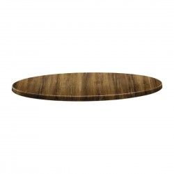Plateau de table rond Topalit Classic Line 80cm atacama cherry
