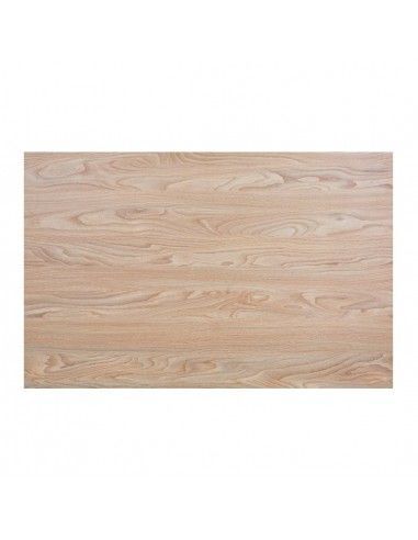 Plateau de table rectangulaire pré-percé Bolero naturel antique 700mm