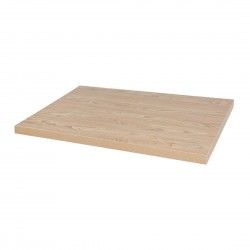 Plateau de table rectangulaire pré-percé Bolero naturel antique 700mm 2
