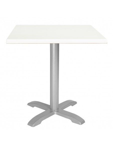 Plateau de table carré Bolero blanc cassé 600mm
