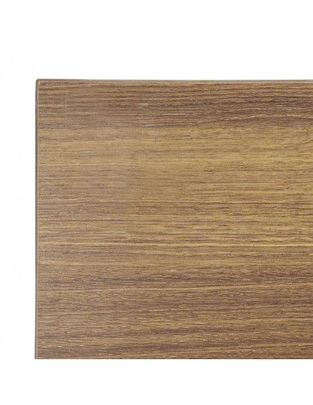 Plateau de table carré Bolero 700mm effet bois chêne rustique