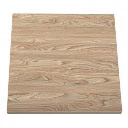 Plateau de table carré Bolero 700mm effet bois clair