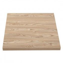 Plateau de table carré Bolero 700mm effet bois clair 2