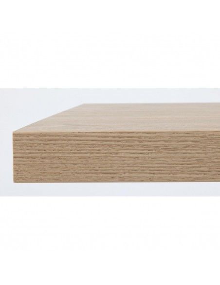Plateau de table carré Bolero 700mm effet bois clair