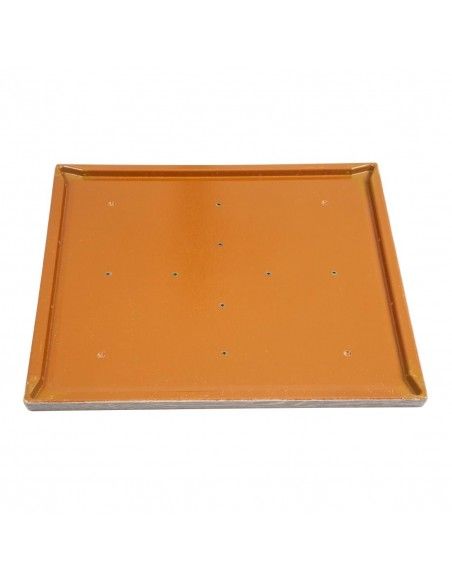 Plateau de table carré Bolero effet bois vieilli 700mm