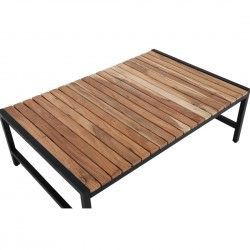 Table basse en acier et acacia Bolero 1 200x800mm 2