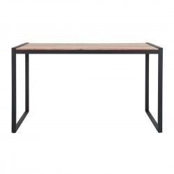 Table de bar industrielle en acier et acacia Bolero 1800x900mm