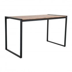 Table de bar industrielle en acier et acacia Bolero 1800x900mm 2