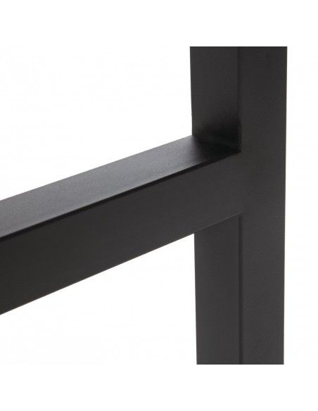 Mange-debout carré en acier et acacia Bolero 60 cm