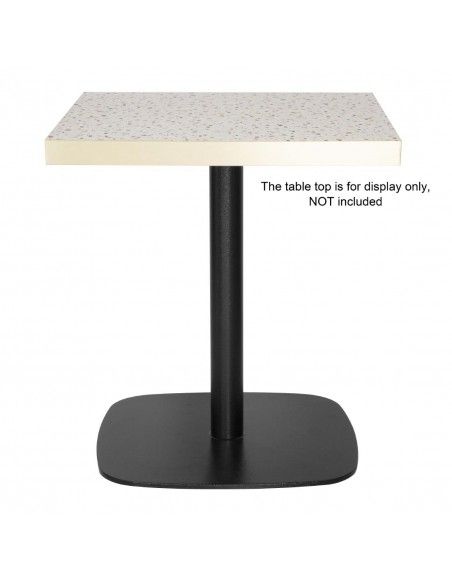 Pied de table en fonte Bolero noir 720x600mm