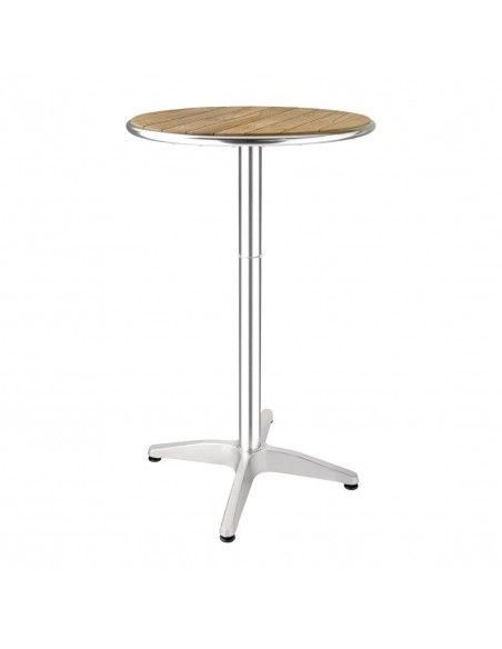Mange-debout rond en frêne Bolero 600mm