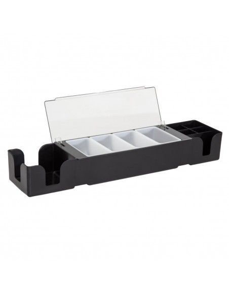 Boîte à compartiments noire