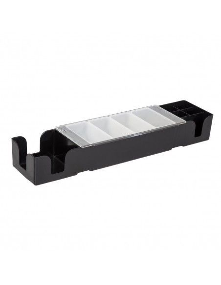 Boîte à compartiments noire