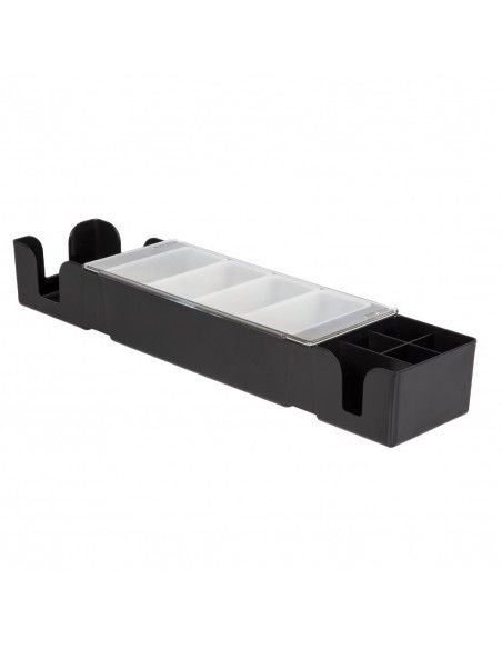 Boîte à compartiments noire