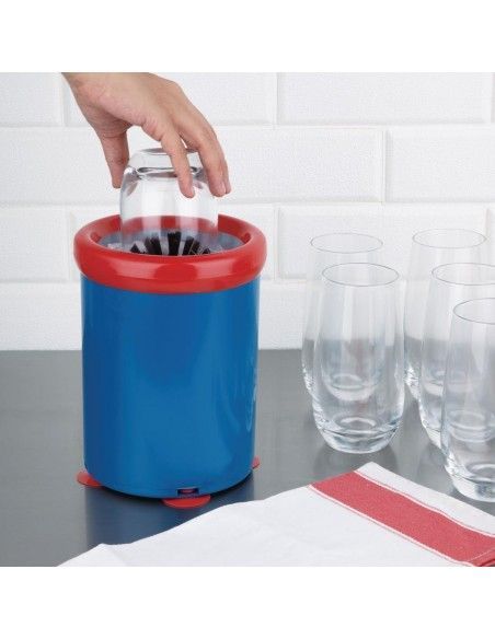 Brosse à verres en plastique Jantex