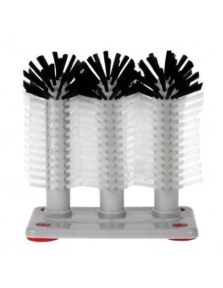 Brosse à verres triple Jantex