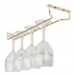 Support verres à pied en laiton poli 406mm 2