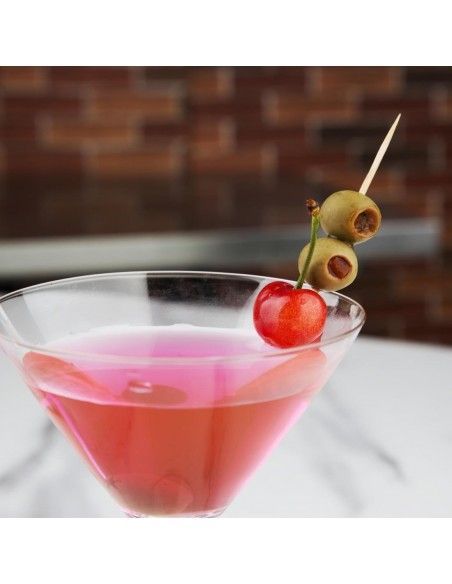 Piques à cocktail en bois biodégradables Fiesta Compostable (Lot de 1000)