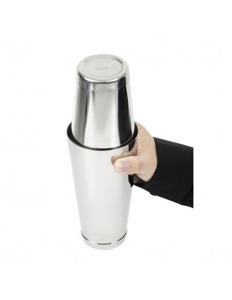 Shaker à cocktail inox 2 pièces Mezclar et Boston Beaumont