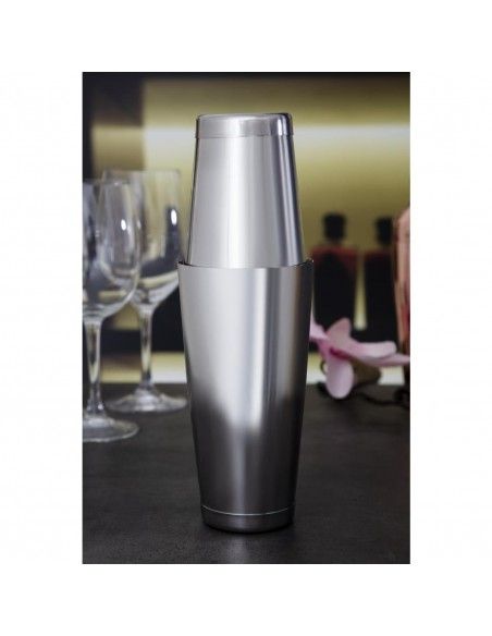 Shaker à cocktail inox 2 pièces Mezclar et Boston Beaumont
