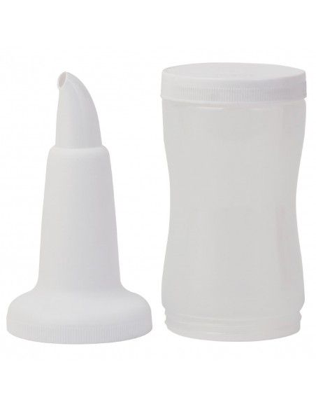 Bouteille verseuse blanche