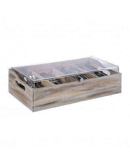 Range-couverts avec couvercle APS 510 x 280 mm