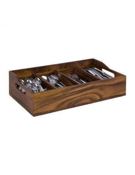 Range-couverts APS acacia 510 x 280 mm