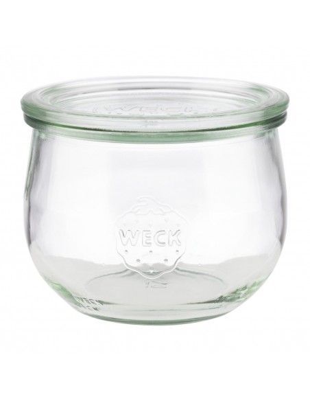 Bocaux en verre tulipe avec couvercle Weck APS 580 ml (lot de 6)