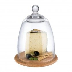 Plateau en bois avec couvercle en verre APS 185 x 240 mm 2