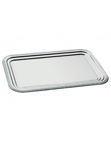 Plateau traiteur semi-jetable chromé APS GN 1/1