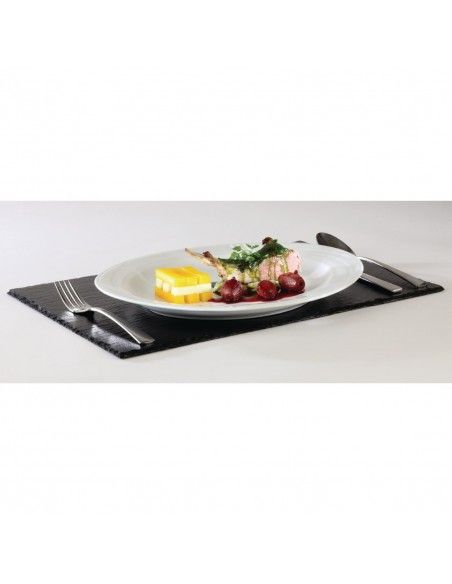 Plateau ardoise en mélamine GN 1/2 APS