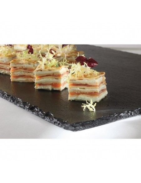 Plateau ardoise en mélamine GN 1/2 APS