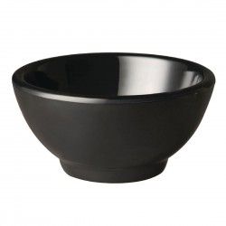 Bol rond en mélamine APS Pure noir 130mm