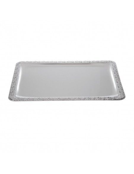 Plateau de service rectangulaire inox APS 420 x 310mm