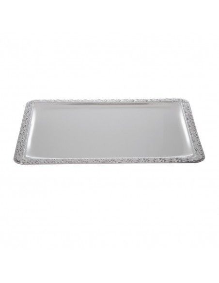 Plateau de service rectangulaire inox APS 420 x 310mm