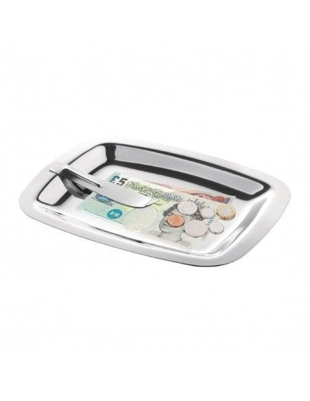 Plateau addition inox avec clip Olympia