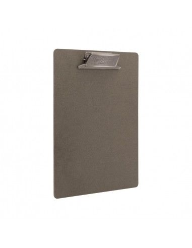 Planche porte-menu avec clip métal patiné "Food & Drink" Securit Vintage A4