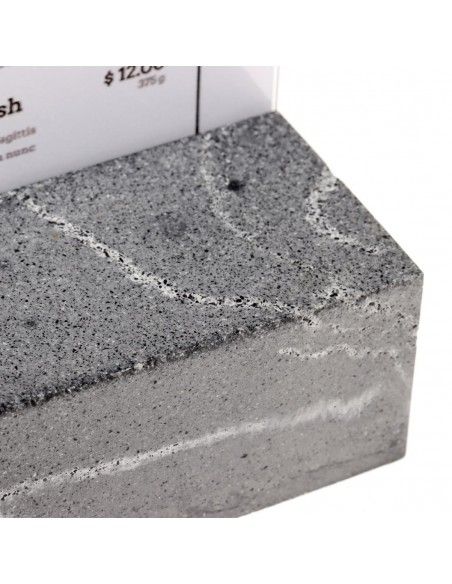 Présentoir de table Europel A4 polystone anthracite