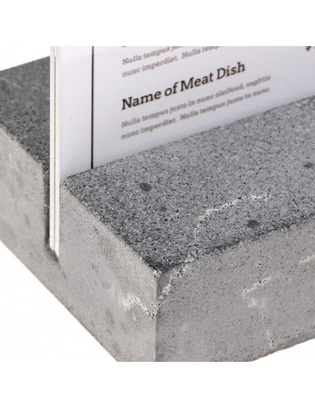 Présentoir de table Europel A4 polystone anthracite