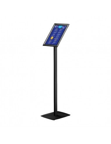 Porte-affiche Europel avec cadre clipsable A4 25mm noir